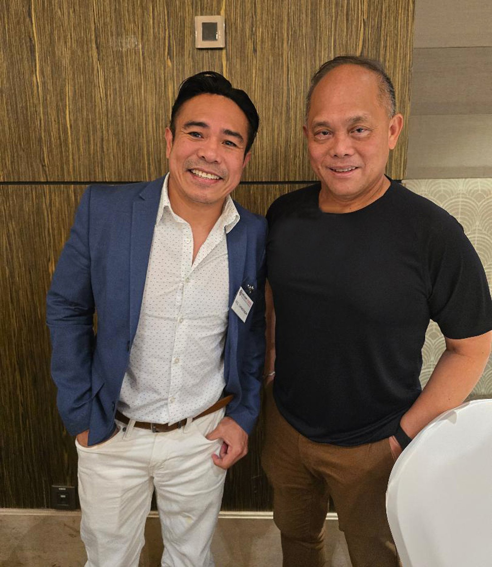 Neil Capangpangan and Albert Ascalo.